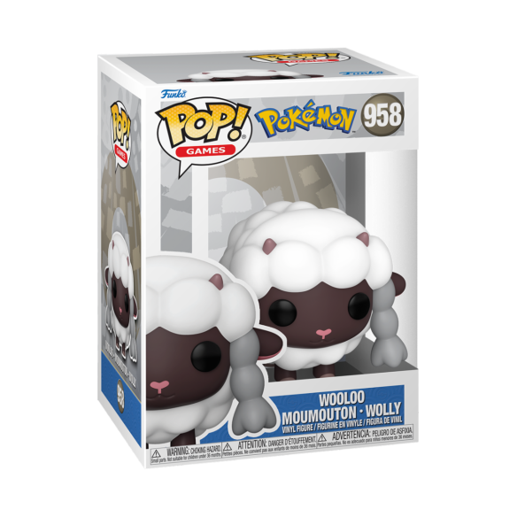 Pokemon POP! Games Vinyl Figure Wooloo 9 cm